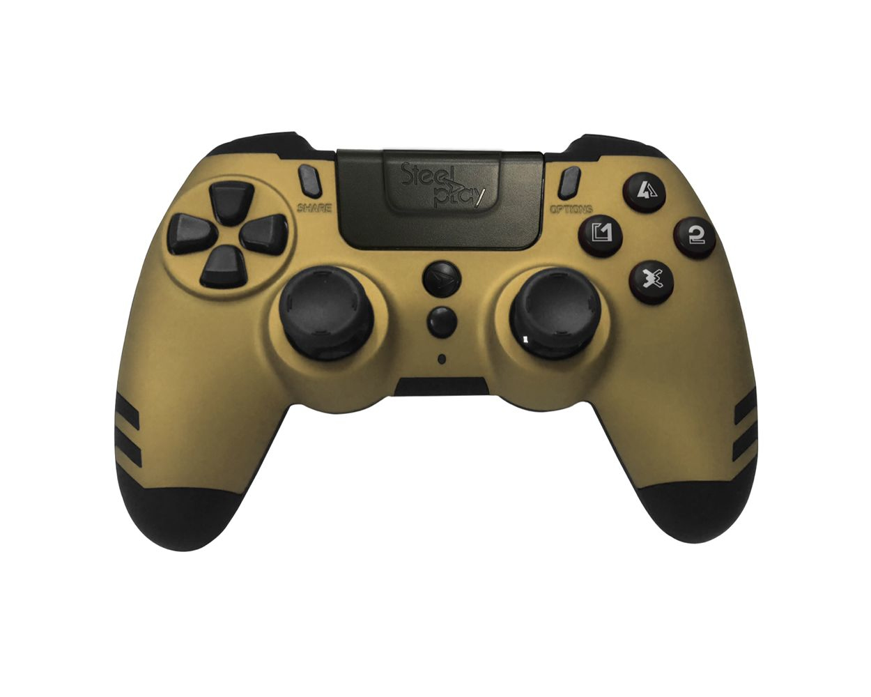 Steelplay JVAPS400116 Gaming Controller Black, Gold Gamepad Analogue / Digital PC, PlayStation 4, Playstation 3 – image 1