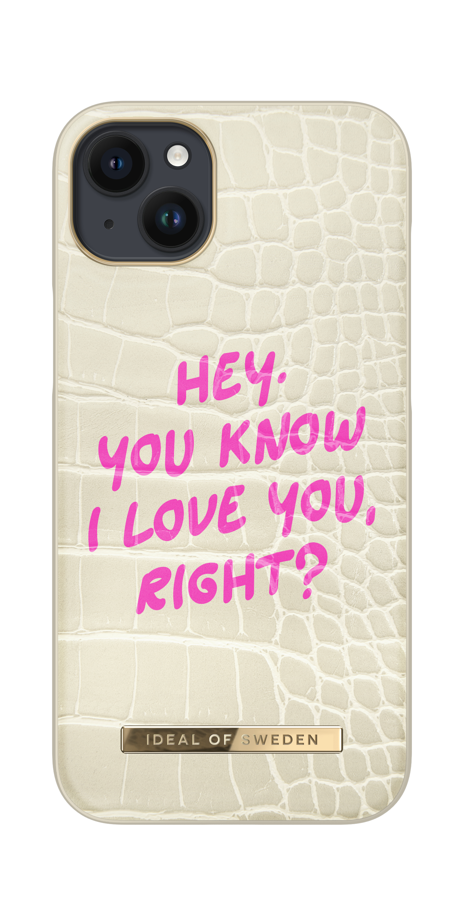 iDeal of Sweden Atelier Case iPhone 14PL Hey you know I love you right – image 3