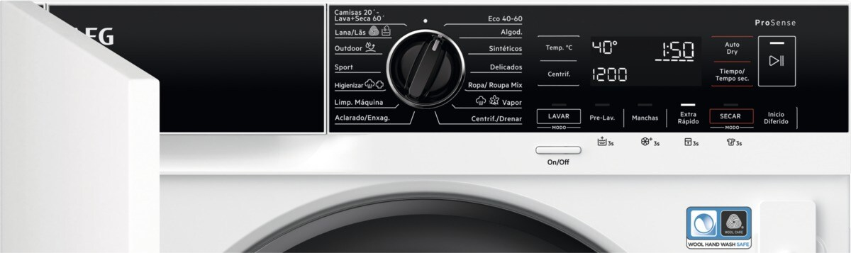 AEG Series 7000 LWN7E8636F washer dryer Built-in Front-load – image 2