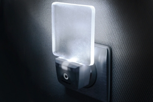 Resim Integral LED ILNL-CL-EU Prizli Gece Lambası Beyaz