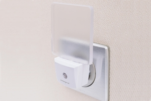 Resim Integral LED ILNL-CL-EU Prizli Gece Lambası Beyaz