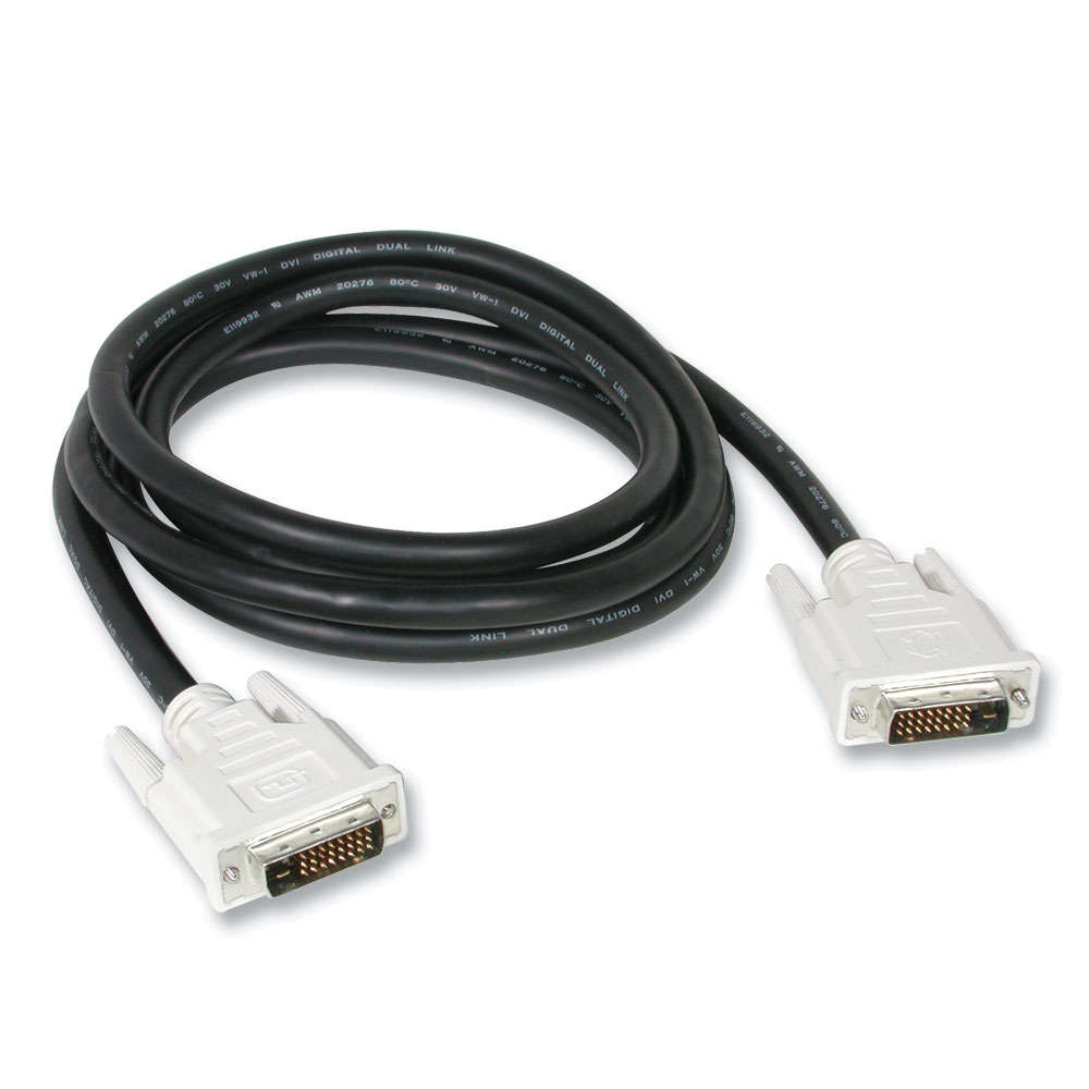 C2G 81189 DVI-kabel 2 m DVI-D Svart