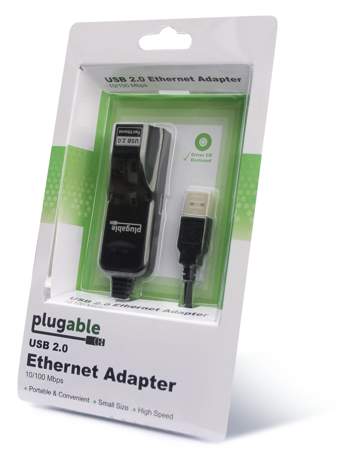 Resim Plugable Technologies USB2-E100 USB 2.0 - Fast Ethernet Adaptörü