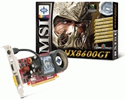 MSI NX8600GT-MTD256E/D graphics card GeForce 8600 GT GDDR2 – image 2