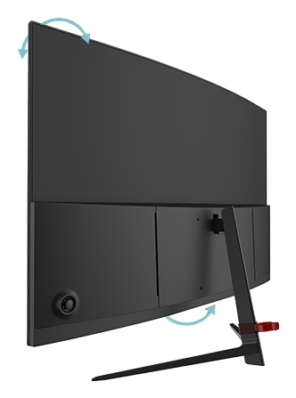 MARS GAMING Ecran incurvé 24' MV 27C Full HD 200Hz (Noir) — photo 3