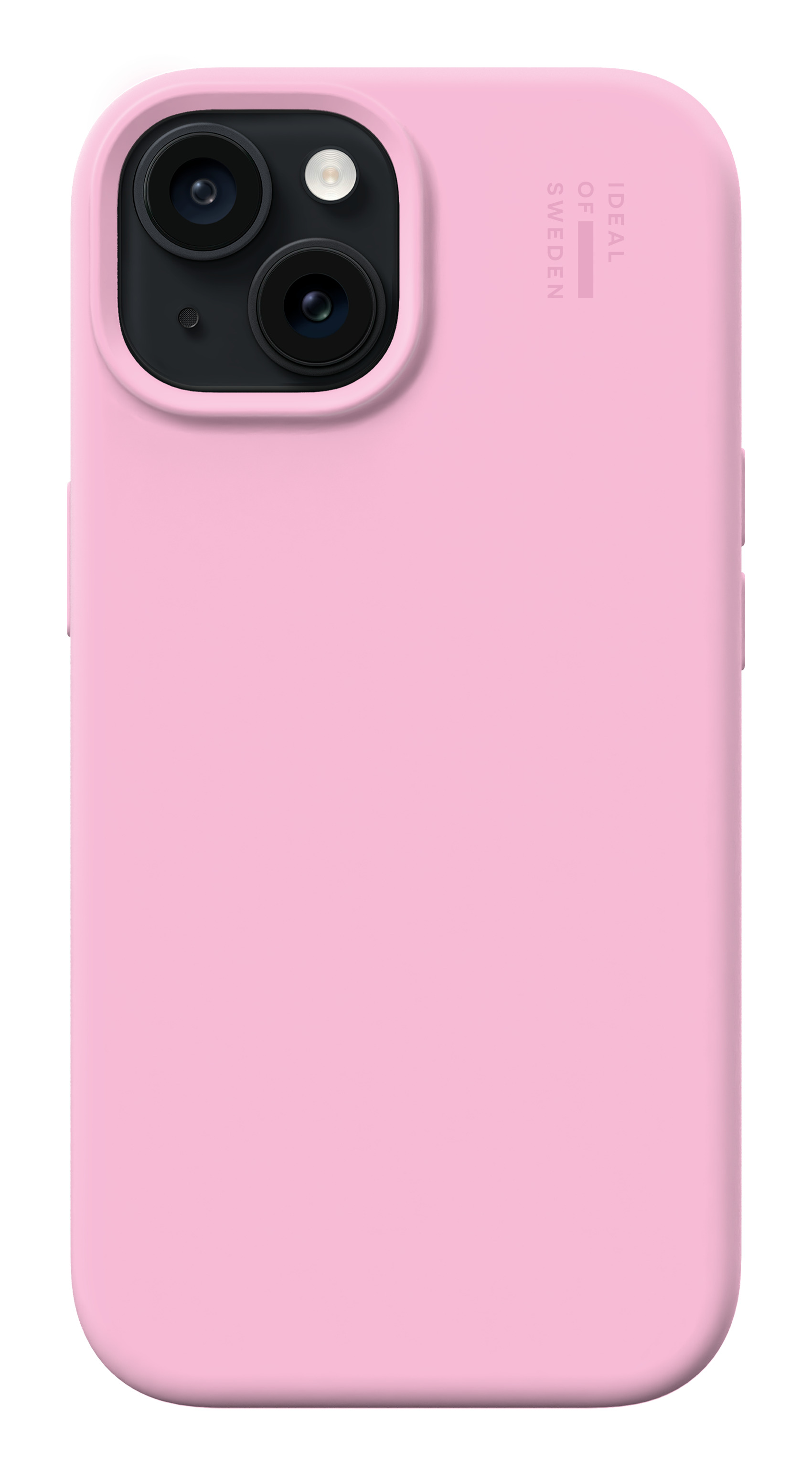 iDeal of Sweden Silicone Case MagSafe iPhone 13 / 14 / 15 / 16e / 17e Bubblegum Pink