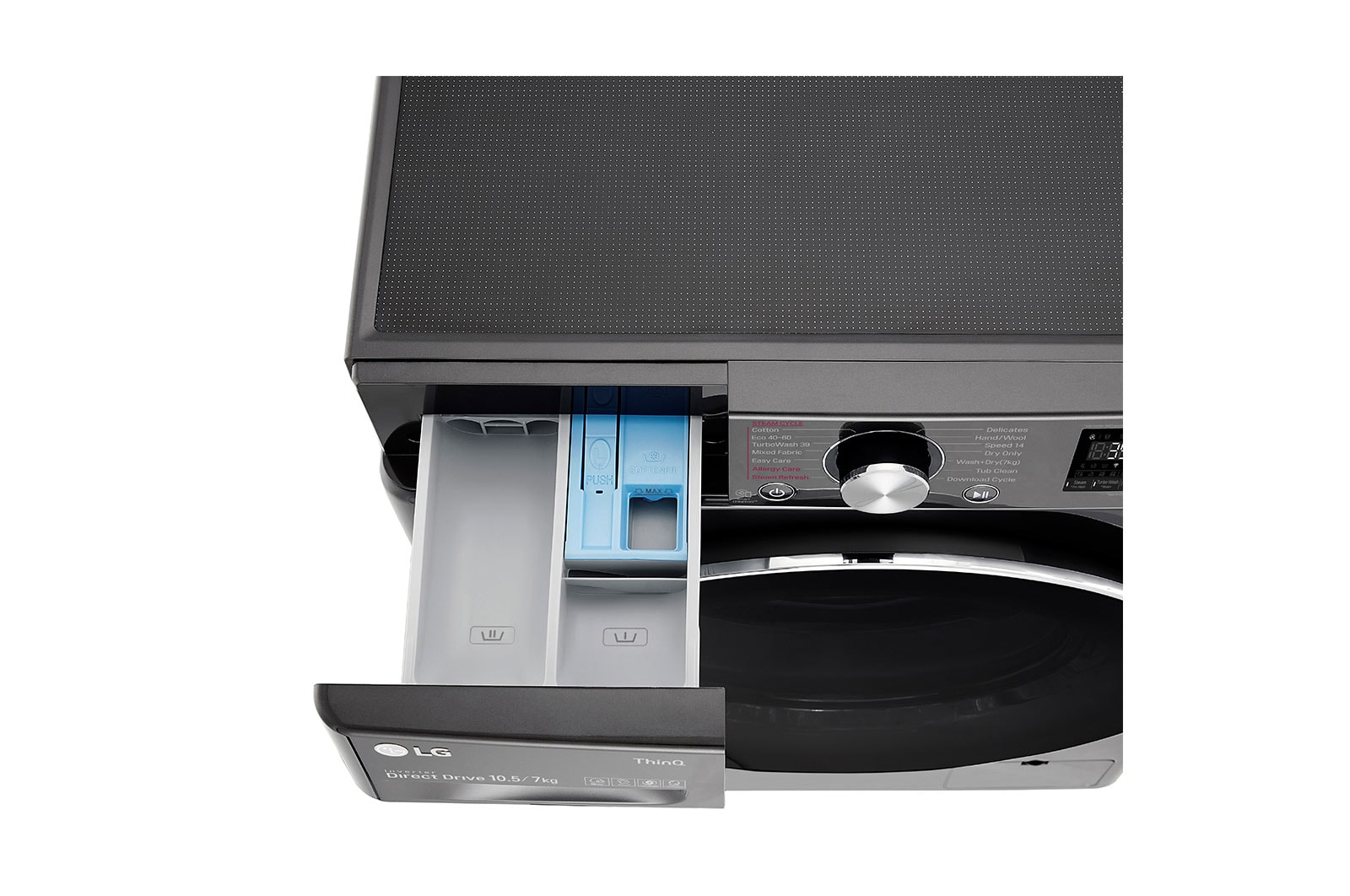 LG F4DV710S2SE washer dryer Freestanding Front-load Black – image 7