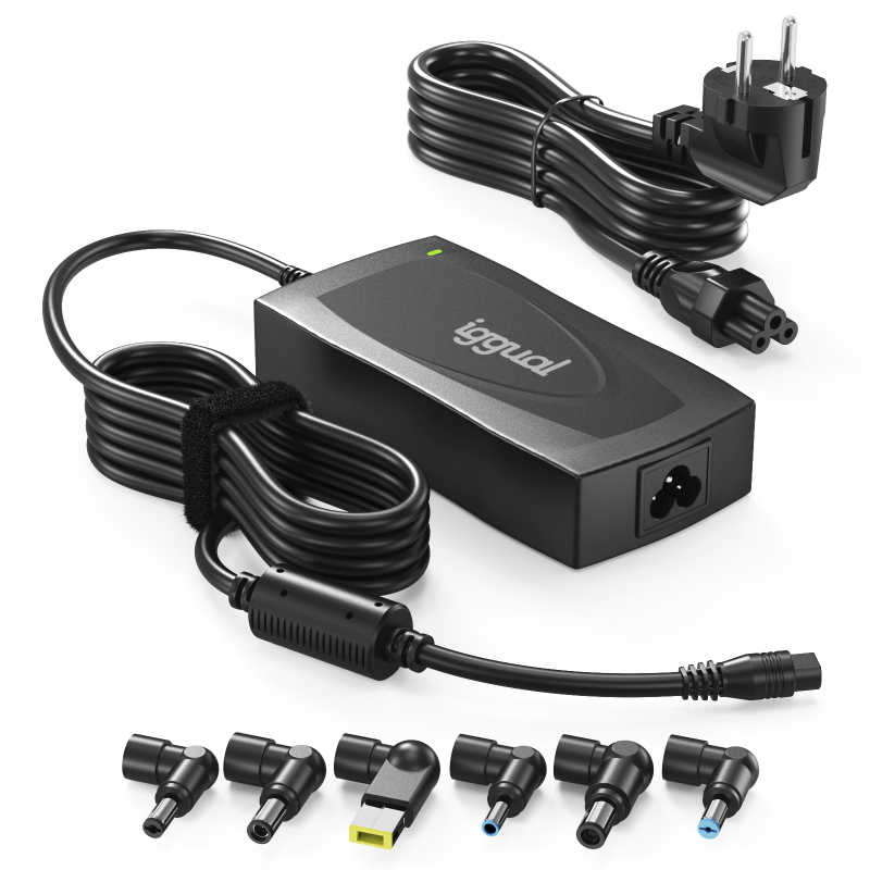 iggual CUA-6T-150W power adapter/inverter Indoor Black – image 1