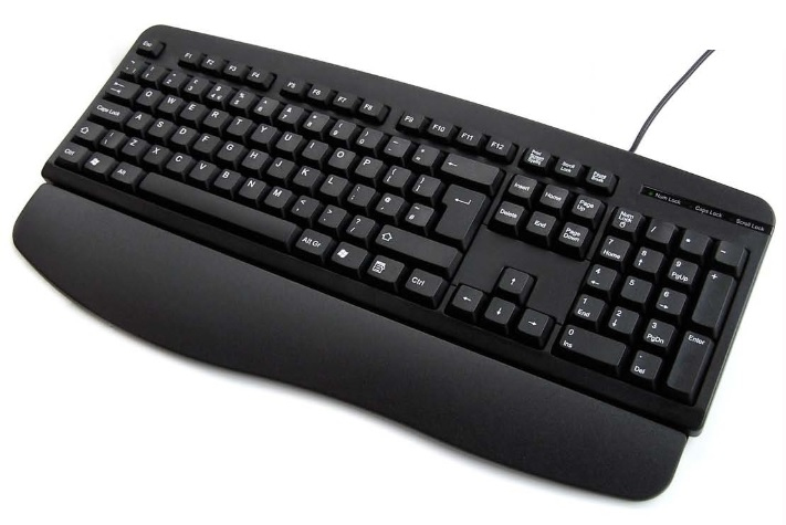 Hypertec KYBAC201R-USBBLKHY keyboard Universal USB QWERTY Black