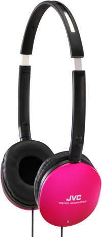 JVC HA-S150-PN Headphones Wired Head-band Black, Pink image 1