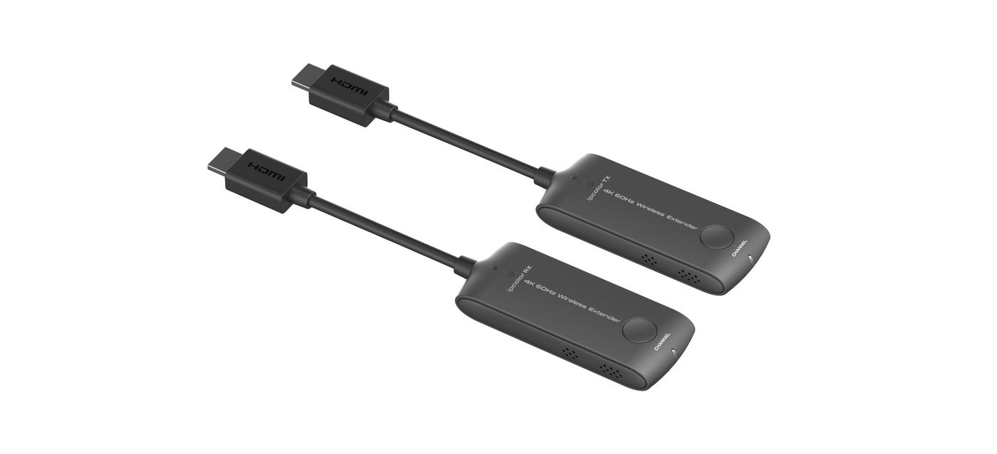 Vivolink VLHDMIEXT-WIRELESS AV extender Black – image 1