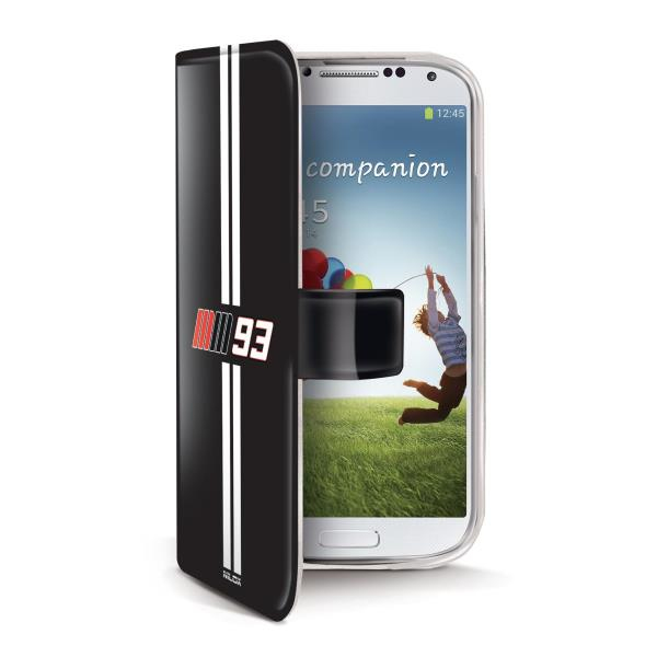 Nilox NXMM93AS4B mobile phone case Folio Black