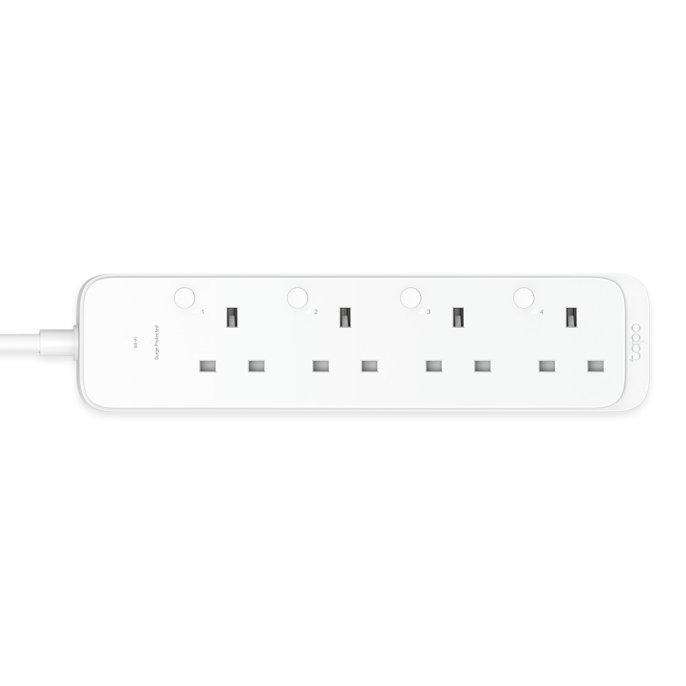 TP-Link Tapo P304M prolunghe e multiple 15 m 4 presa(e) AC Interno Bianco