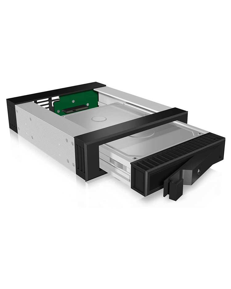 ICY BOX IB-129SSK-B 13,3 cm (5.25″) Frontblende Schwarz