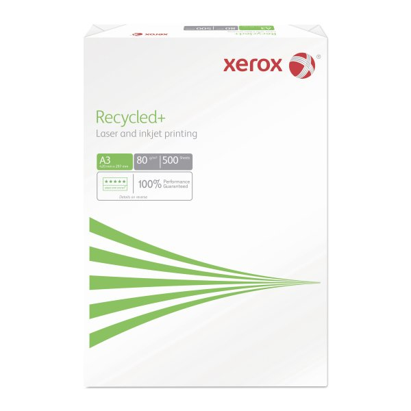 XEROX     Copying Paper Recycled+     A3