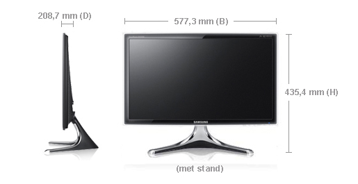 Samsung BX2450L computer monitor – image 2
