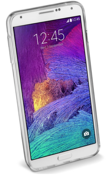Cellularline CLEARDUOPHNOTE4T mobile phone case Cover Transparent – image 2