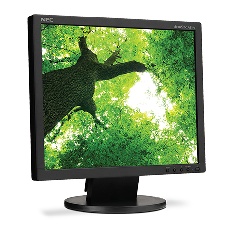 NEC AS172-BK computer monitor 43.2 cm (17″) 1280 x 1024 pixels LED Black image 2