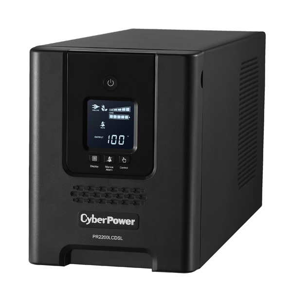 CyberPower PR2200LCDSL 2070VA 1980W Line-Interactive Pure Sine Wave UPS