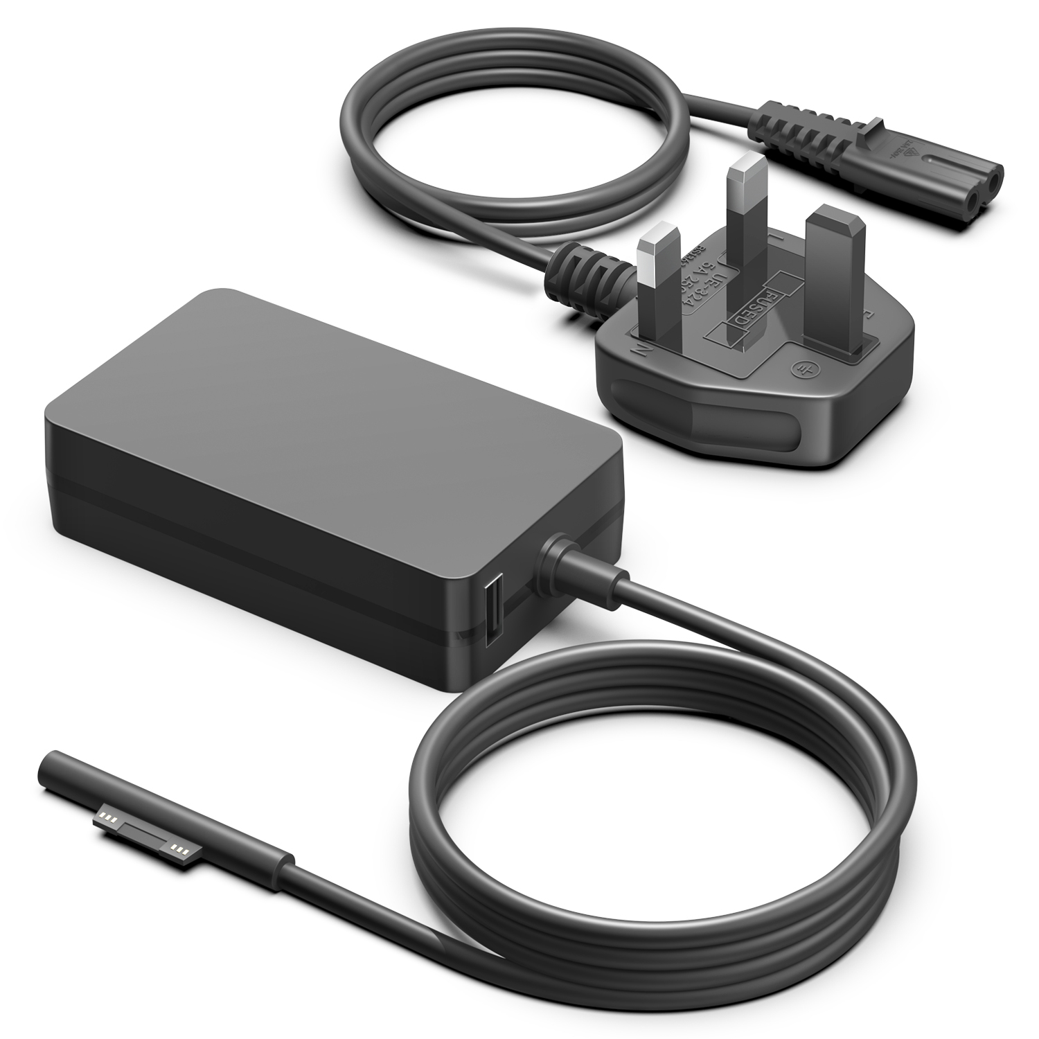 ORIGIN STORAGE ORIGIN 65W PRO 5 6 7 8 BOOK SURFACE CHARGER 15V4A WITH 5V1A