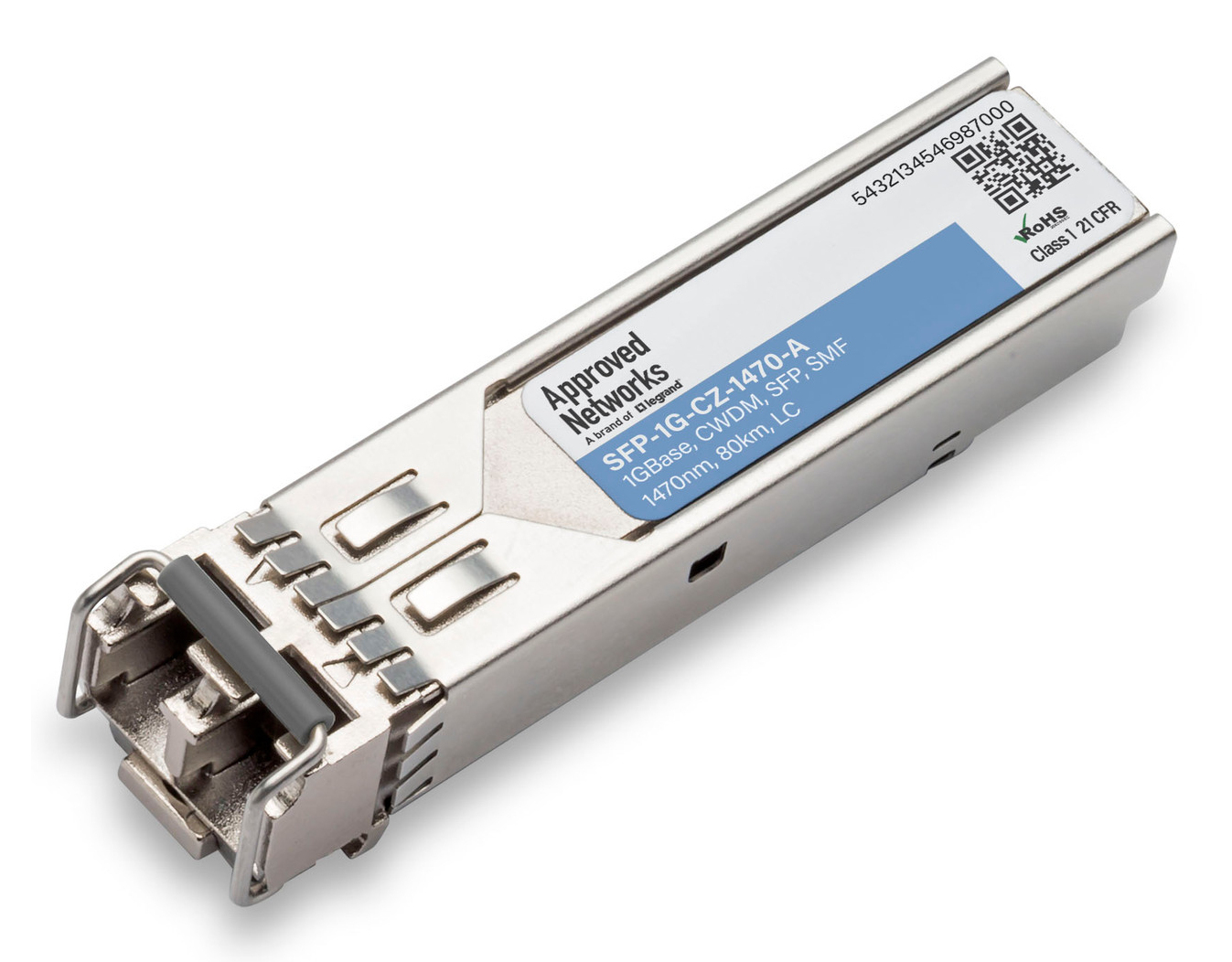 Legrand SFP-1G-CZ-1470-A network transceiver module Fiber optic 1250 Mbit/s 1470 nm