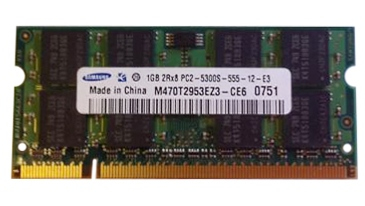 Samsung DDR2 1GB メモリ M395T2953EZ4 4枚 Samsung DDR2 1GB メモリ M395T2953EZ4 4枚