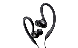 JVC HA-EBX85 Headphones Wired Ear-hook, In-ear Black image 1