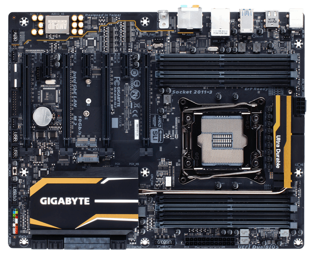 GIGABYTE GA-X99-SLI motherboard Intel® X99 LGA 2011-v3 ATX – image 3