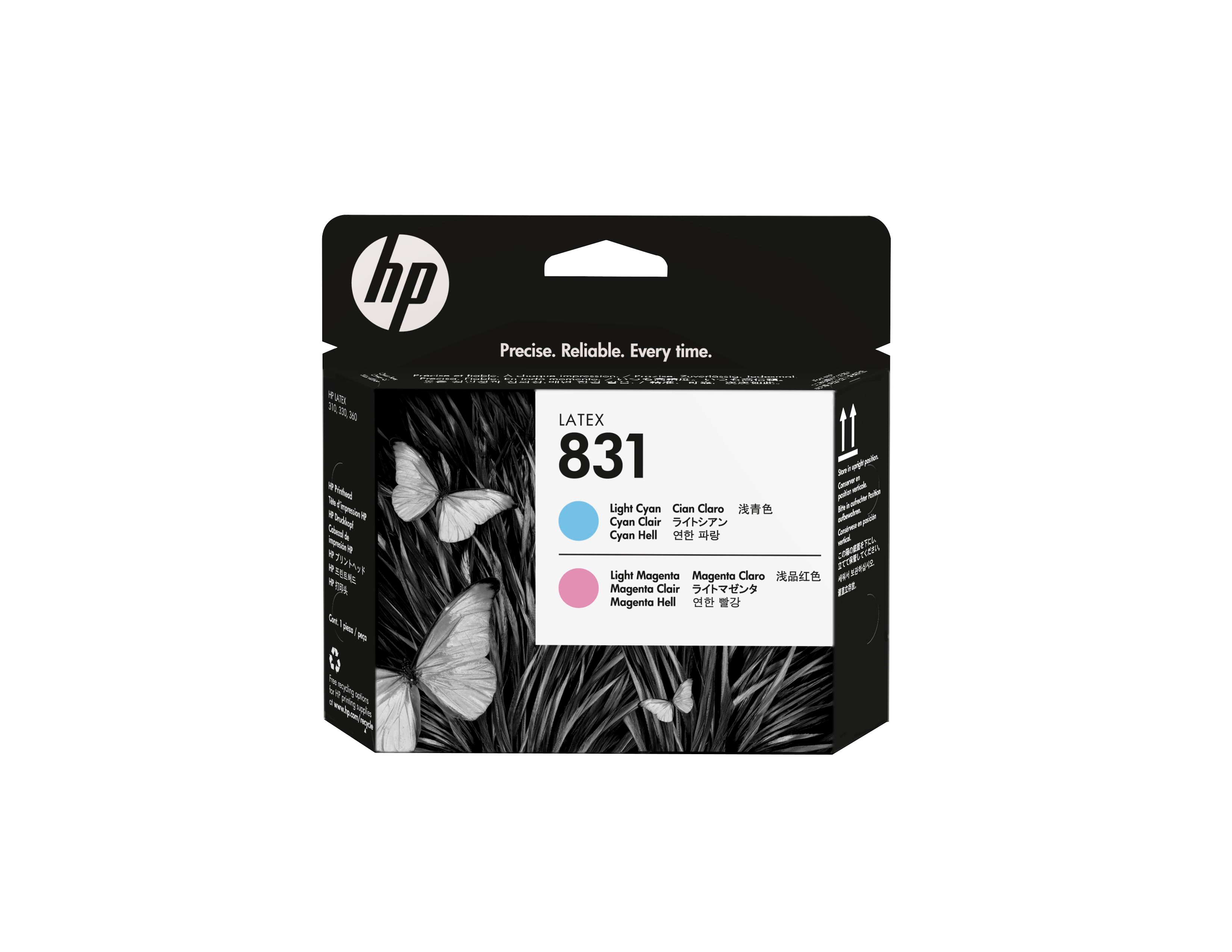 HP Latex testina ciano+magenta 831
