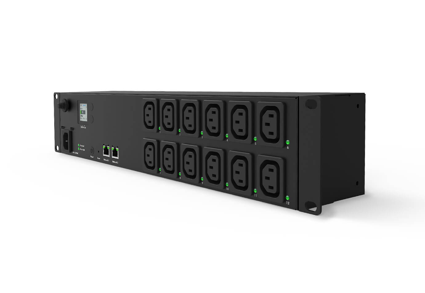 EnGenius Cloud Managed 2U 10A Smart PDU with 12 Metered Outlets – image 3