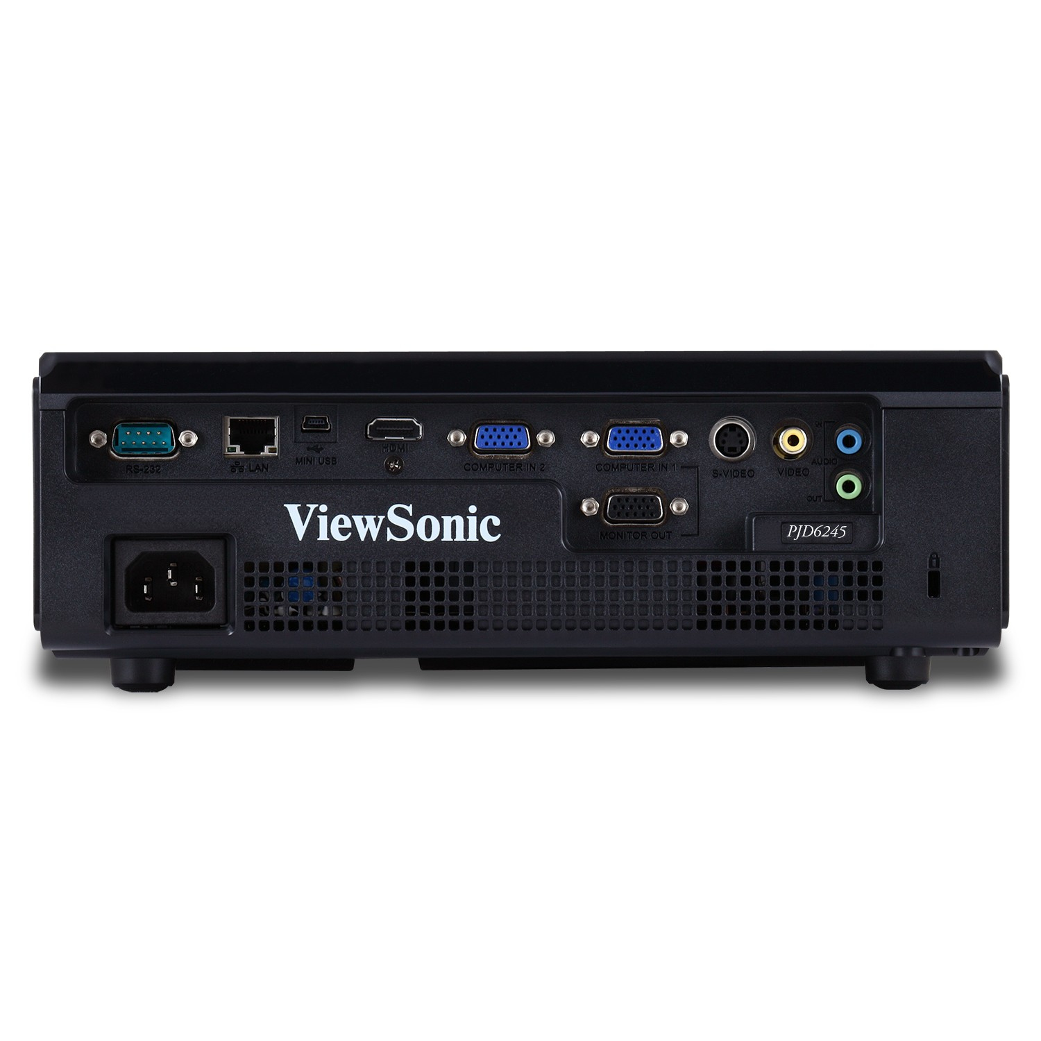 Viewsonic PJD6245 data projector Standard throw projector 3000 ANSI lumens DLP XGA (1024x768) 3D Black – image 2