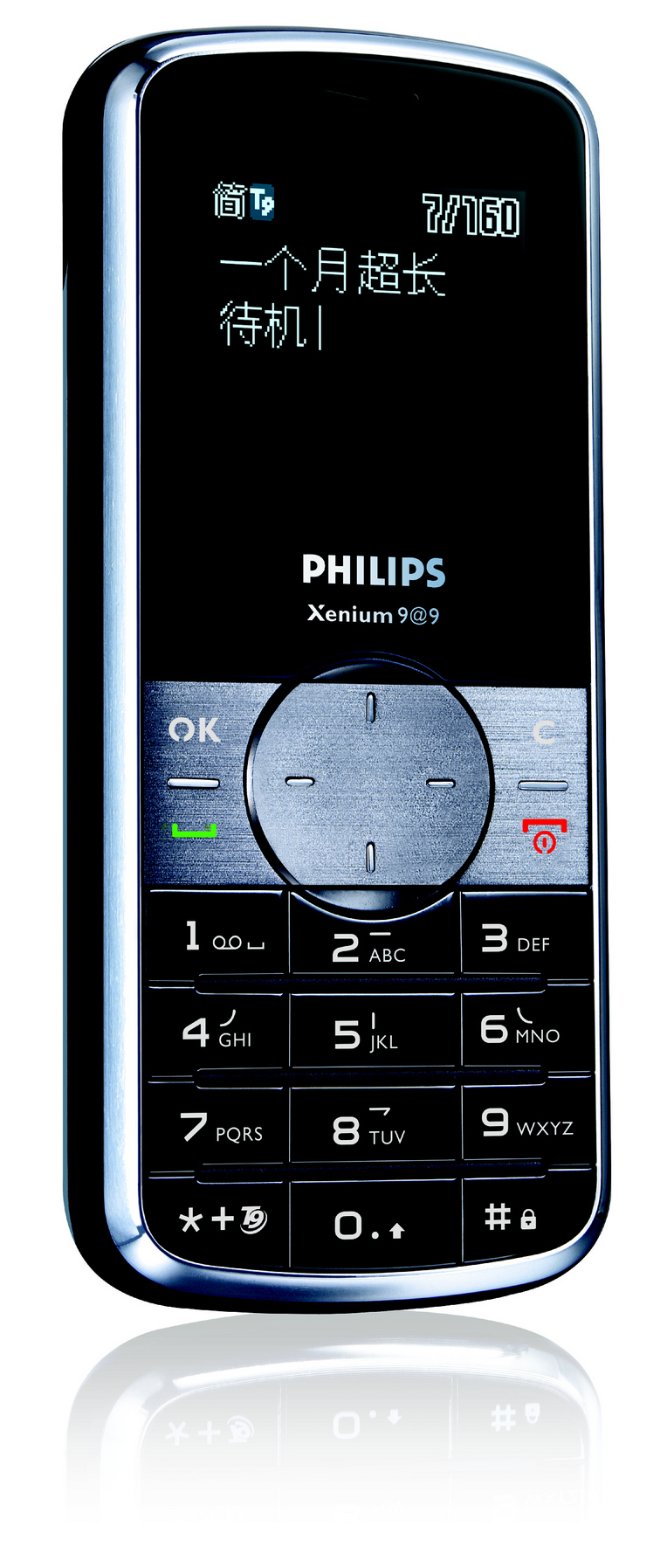 Philips Xenium CT9A9FBLK 9@9f