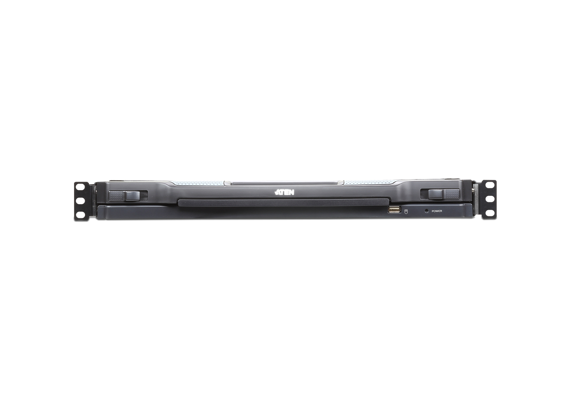 ATEN 8-Port 19" LCD KVM Switch Over IP (USB - PS/2 VGA) with USB Peripheral port – image 3