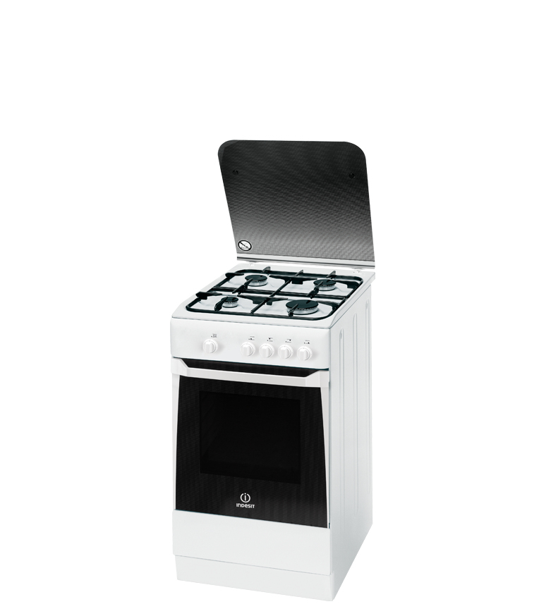Indesit KN3G2S(W)/NL Freestanding cooker Gas White