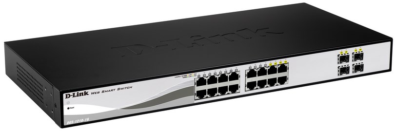 D-Link DGS-1210-BNDL network switch Managed L2 Gigabit Ethernet (10/100/1000) 1U Black – image 2