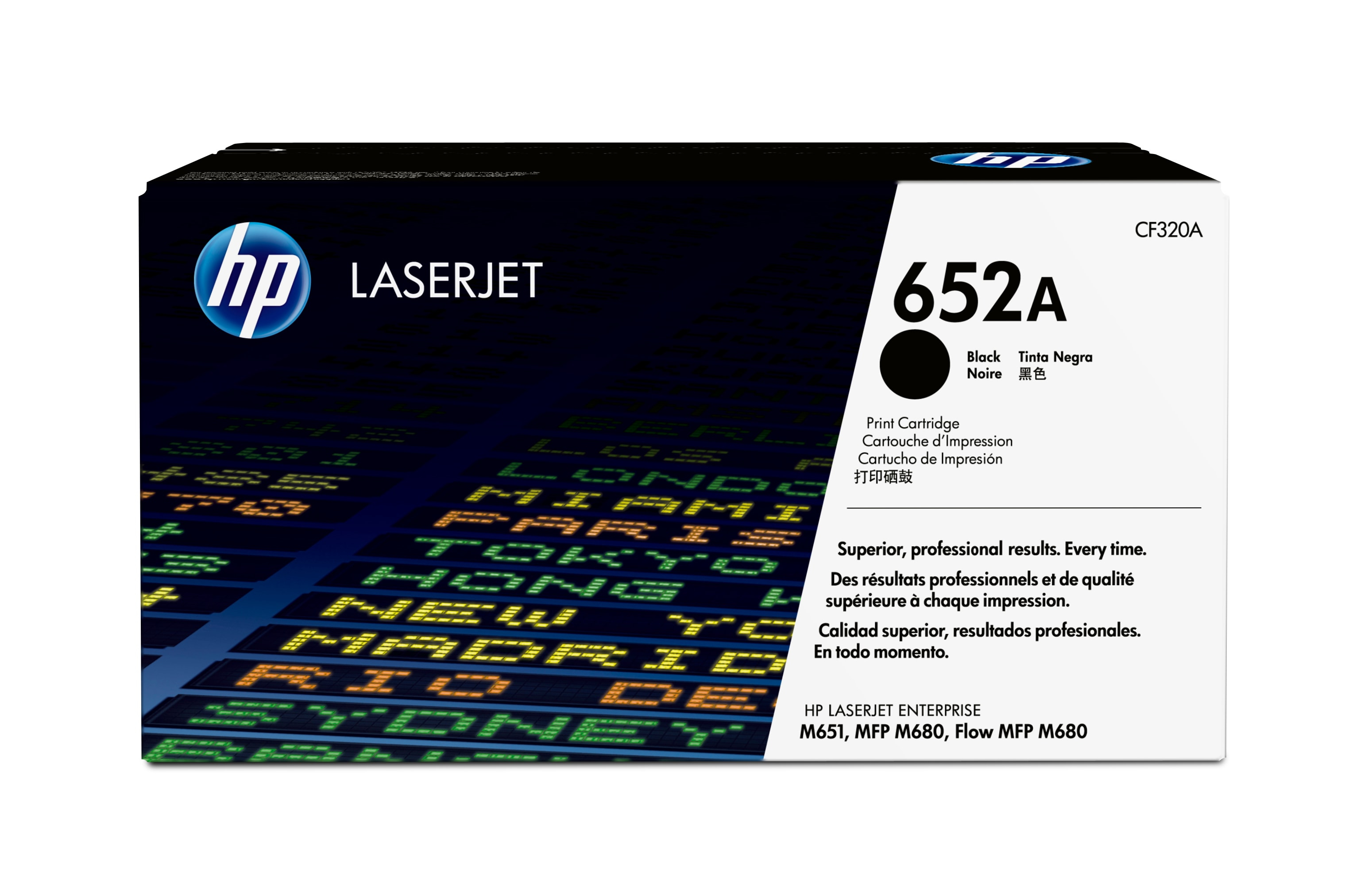 HP Cartuccia toner originale nero LaserJet 652A