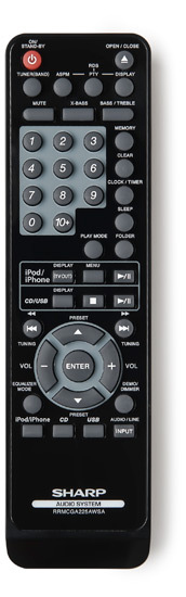 Sharp XL-DH330PH home audio system Home audio micro system – image 4