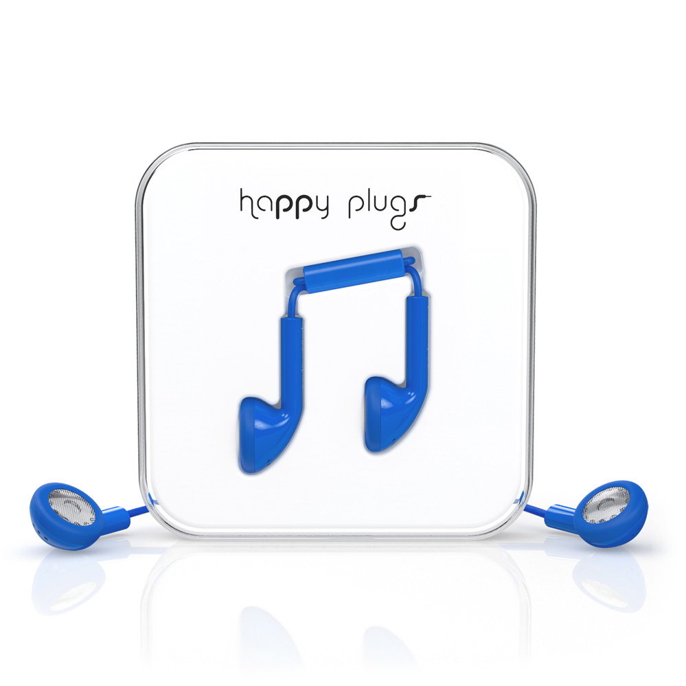 Happy Plugs Earbud Cobalt Headset Wired In-ear Blue image 2