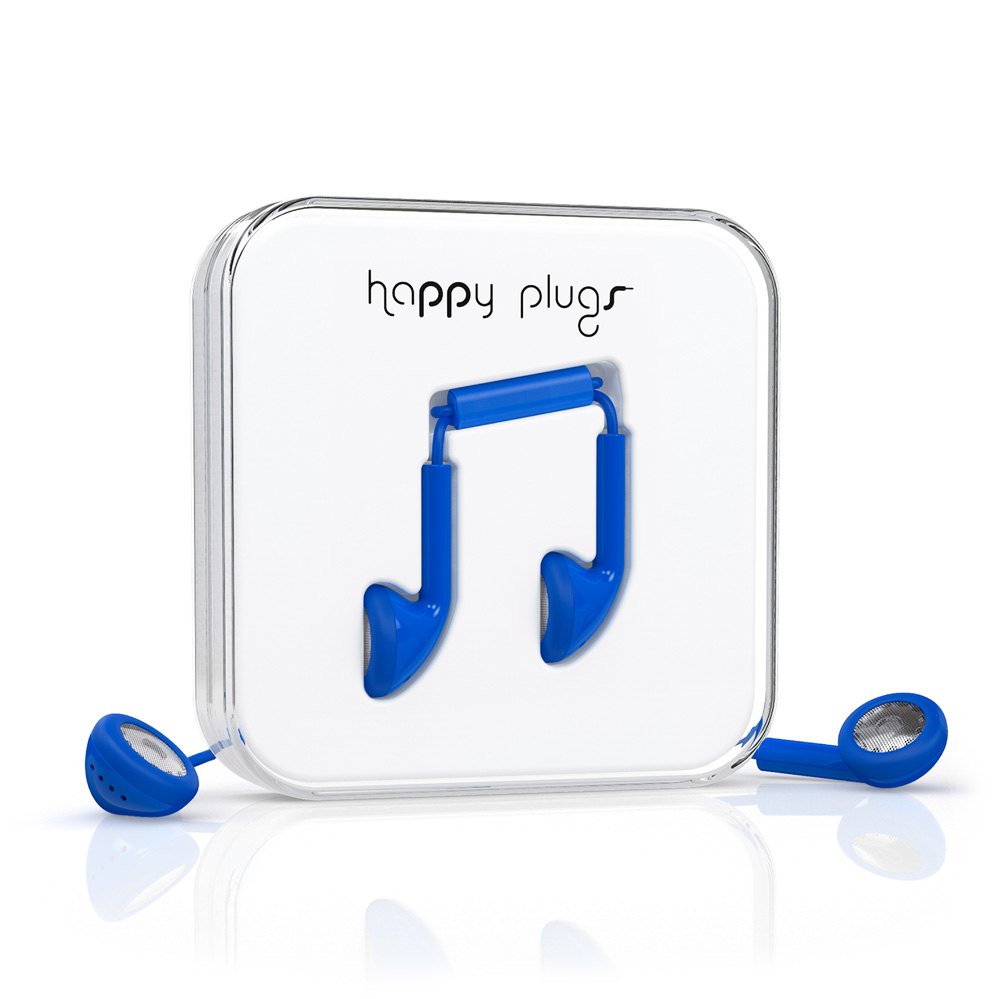 Happy Plugs Earbud Cobalt Headset Wired In-ear Blue image 3