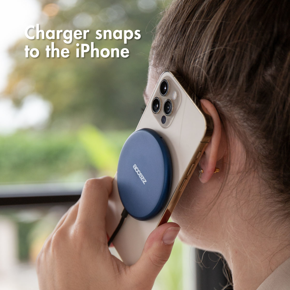 Accezz WIRELESSCHARGER50252703 mobile device charger Smartphone Blue USB Wireless charging Fast charging Indoor – image 7
