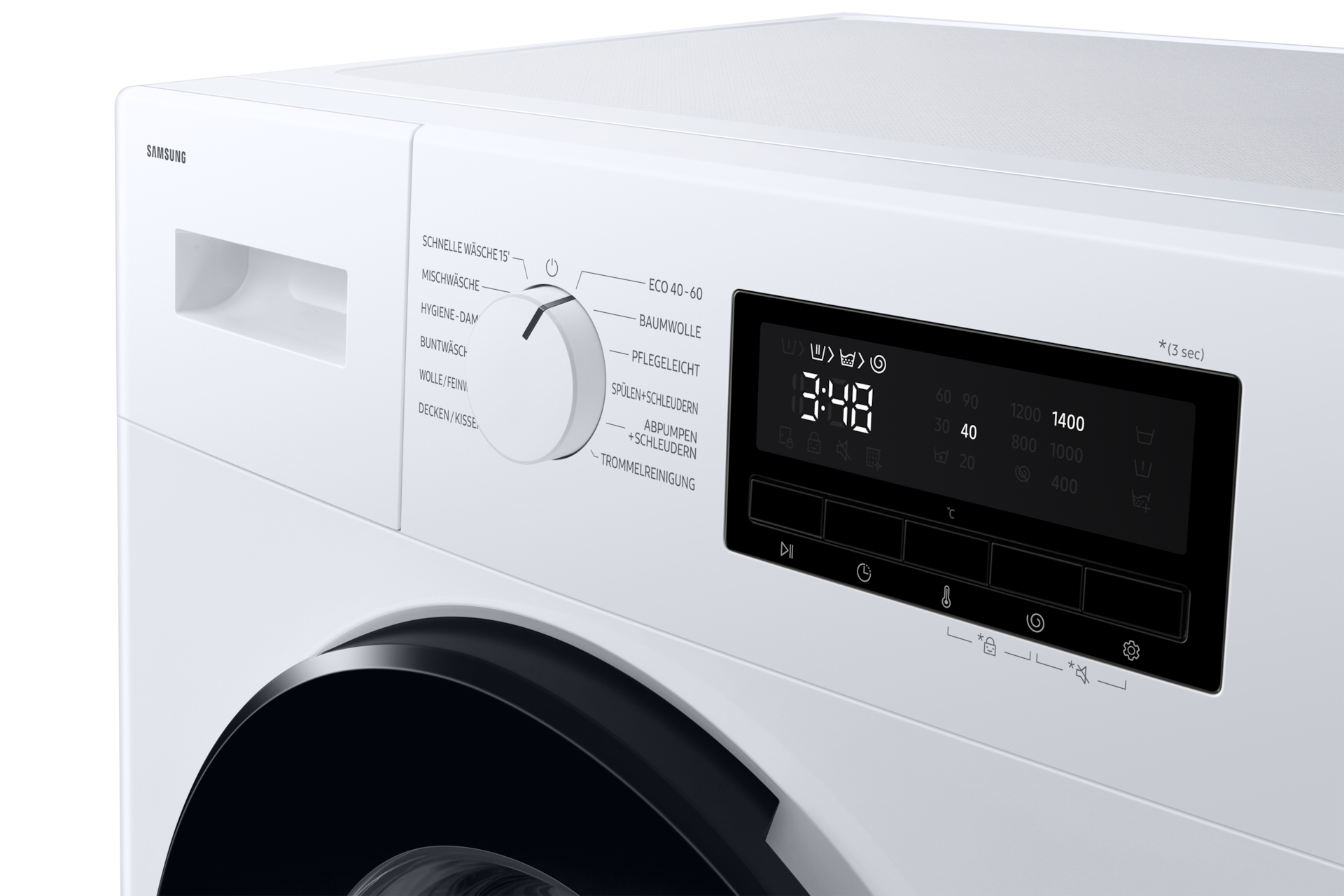 Samsung WW90FG3M05AW washing machine Front-load – image 7