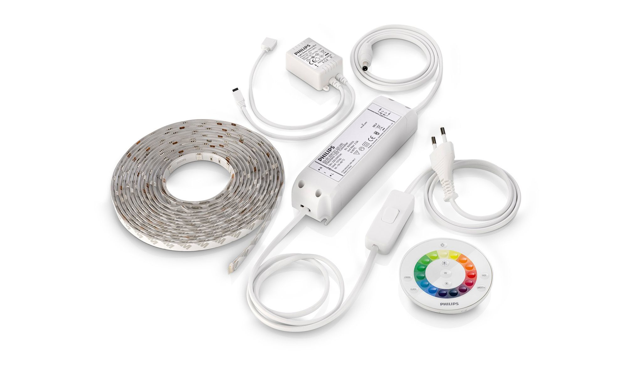 Resim Philips 7098055PH Evrensel LED Şerit Işık - Çok Renkli, 5m