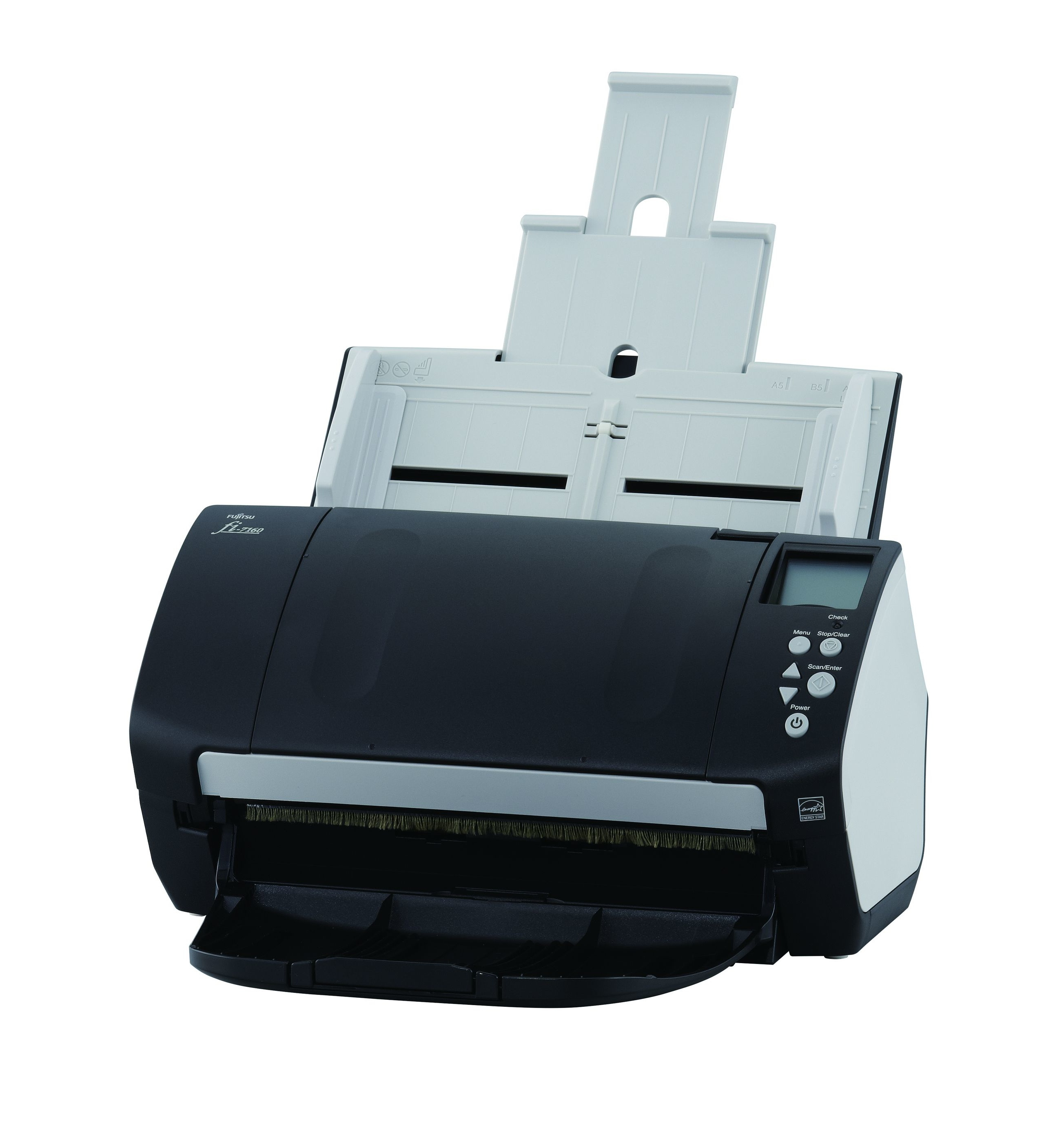 Fujitsu fi-7180 - Document scanner - Dual CCD - Duplex - 8.5 in x 14 in - 600 dpi x 600 dpi - up to 80 ppm (mono) / up to 80 ppm (color) - ADF (80 sheets) - up to 6000 scans per day - USB 3.0 - refurbished