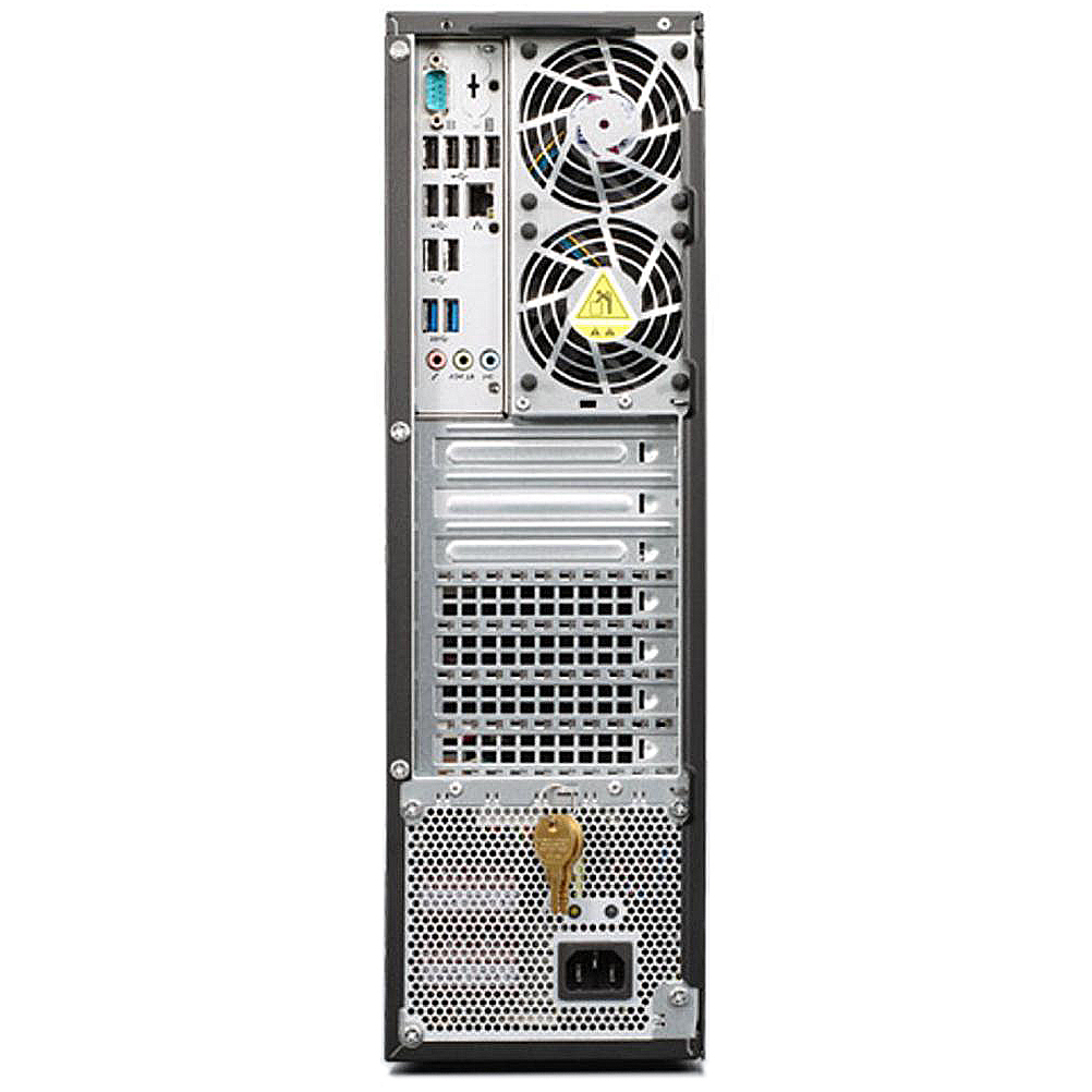Lenovo ThinkStation C30 Intel® Xeon® E5 V2 Family E5-2630V2 8 GB DDR3-SDRAM 1 TB HDD Windows 7 Professional SFF Workstation Black image 3