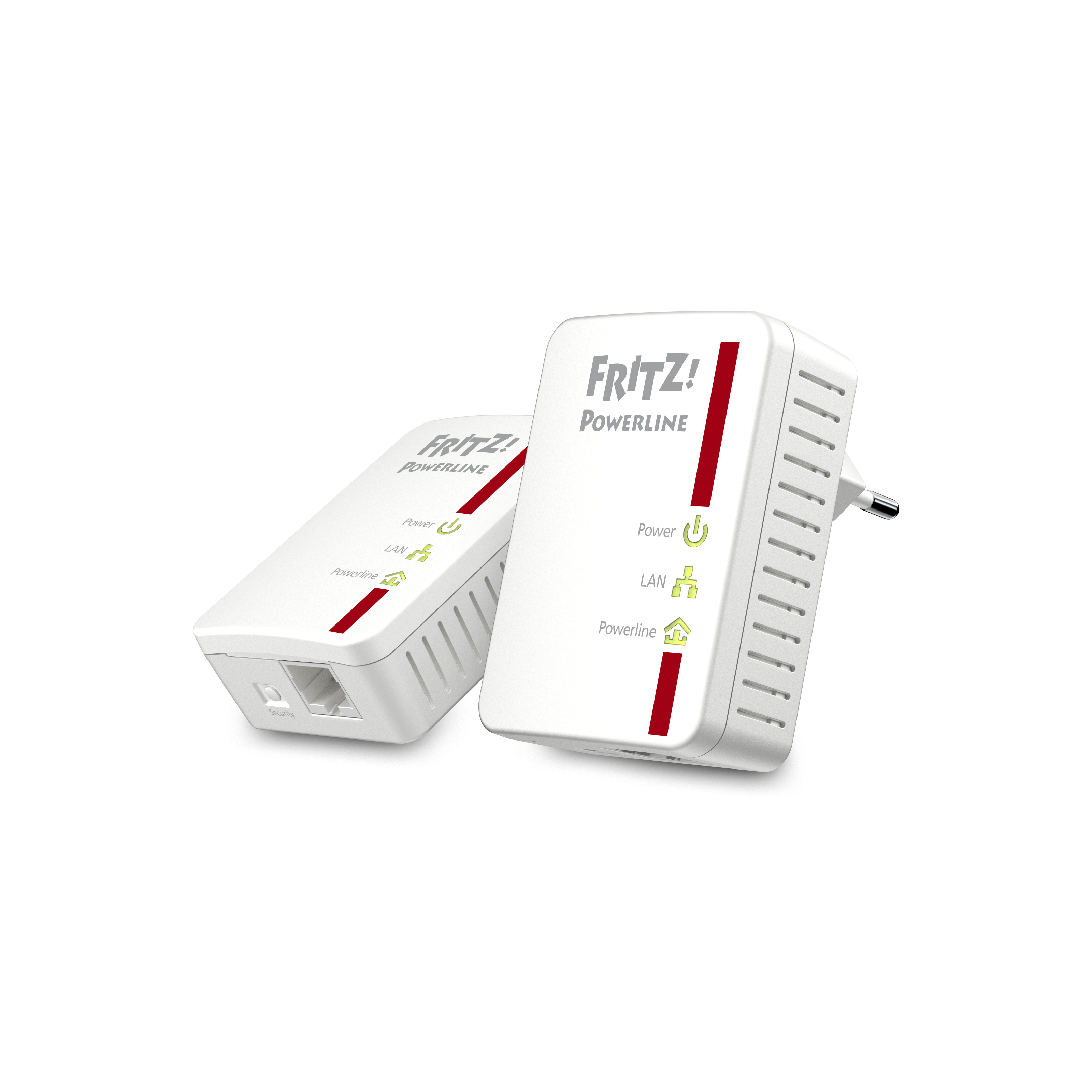 FRITZ!Powerline 510E Set International 500 Mbit/s Nätverksansluten (Ethernet) Vit 2 styck