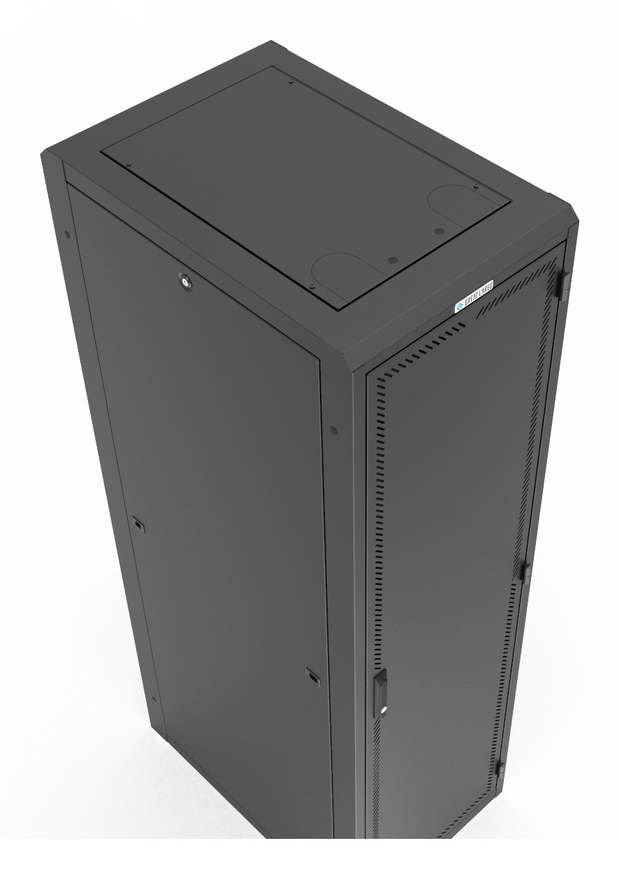 Vertiv GL720E-2436-B-1032P rack cabinet 37U Freestanding rack Black – image 3