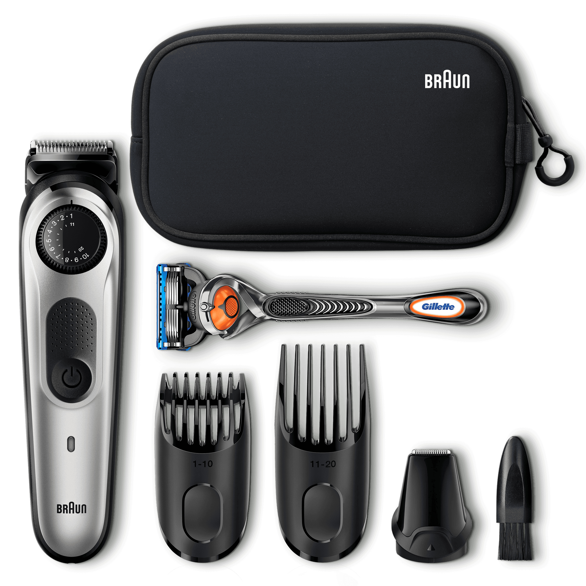 Braun BeardTrimmer BT5960, Beard Trimmer & Hair Clipper, Detail Trimmer Attachment – image 6