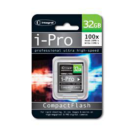 Integral 32GB i-Pro CF 100x Card – image 2