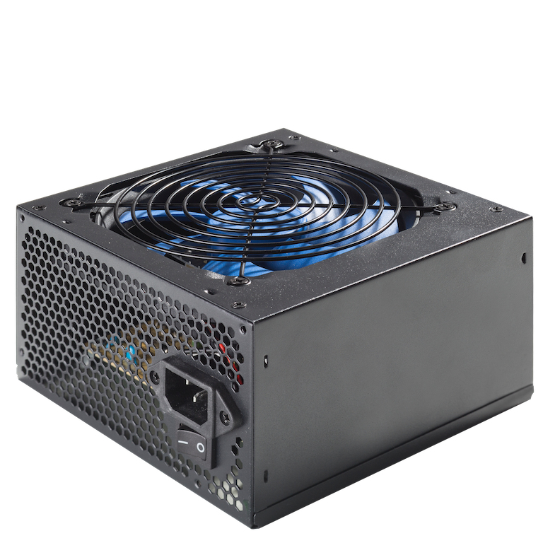 Hiditec SX 500W power supply unit 20+4 pin ATX ATX Black image 2