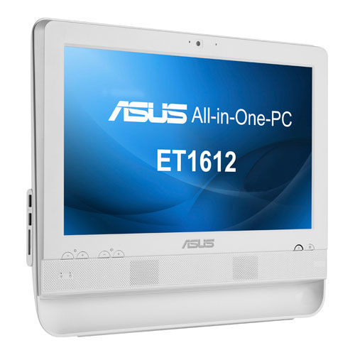 ASUS ET ET1612IUTS-W002C Intel® Celeron® 847 39.6 cm (15.6") 1366 x 768 pixels Touchscreen All-in-One PC 2 GB 320 GB HDD Windows 7 Home Premium White
